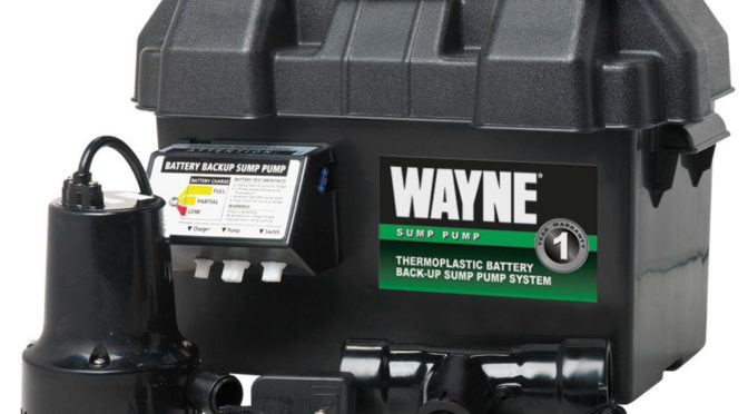 Wayne ESP15 12 Volt Battery Back Up Sump Pump Review : A Good Budget Battery Backup System?