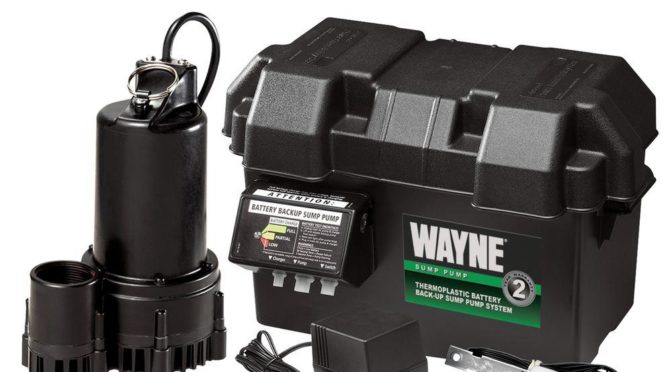 Wayne ESP25 12 Volt Battery Back Up Sump Pump Review : The Best Battery Backup Under $300?