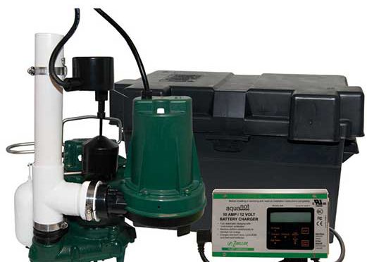 Zoeller 508-0005 Aquanot 508 DC Battery Back-Up Sump Pump: Peace of Mind