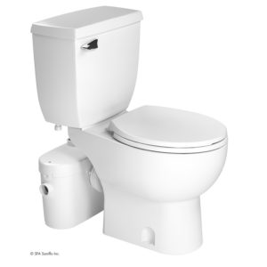 The majority of macerating toilet kits (e.g., the Saniaccess 2) will require venting for proper and safe operation.