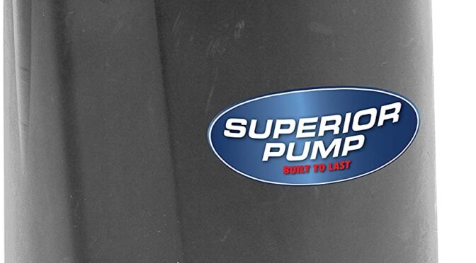 Superior Pump 91250 Submersible Utility Pump Review: A Budget Backyard Drainer